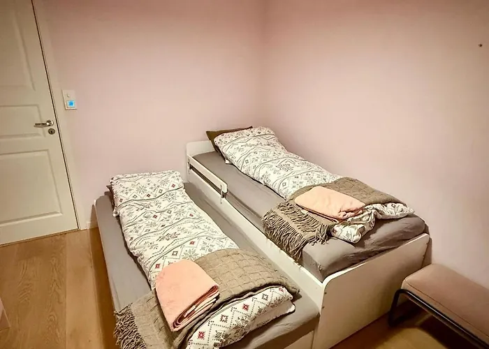 Spacious And Modern Townhouse With Parking, 3 Bedrooms Bergen