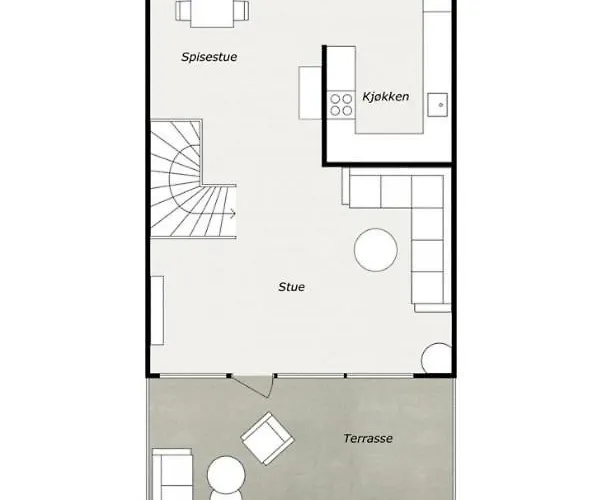 Spacious And Modern Townhouse With Parking, 3 Bedrooms Appartement Bergen